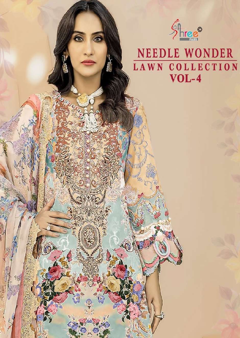 NEEDLE WONDER  LAWN VOL 4 OPEN PIC by Shree